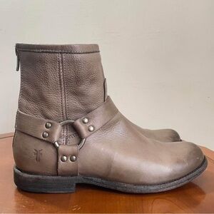 FRYE Women's Philip Harness Ankle Rider Boots